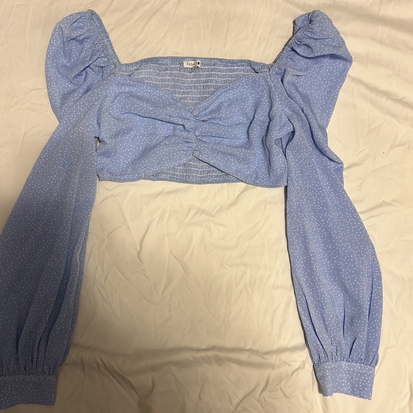 FashionNova blue top - Picture 2 of 5